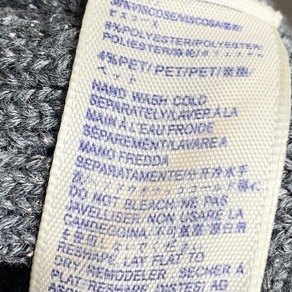 Rebecca Minkoff Janica Gray Metallic Sweater Dress Womens Size Small MSRP $228 - Picture 9 of 9